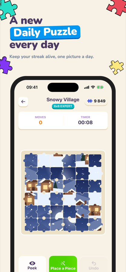 The Daily Puzzle and streak